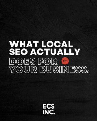 what is local SEO actually