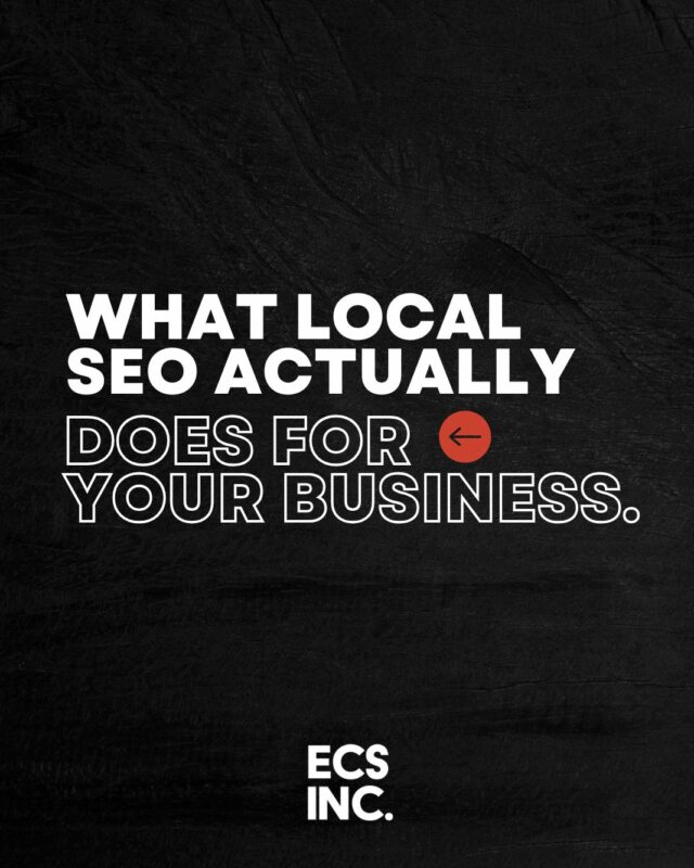 what is local SEO actually